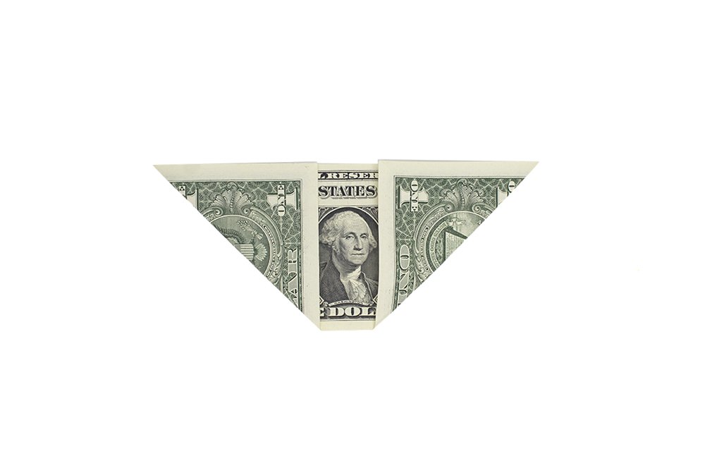 How to Fold a Dollar into a Heart (Advanced) - Step 01.2