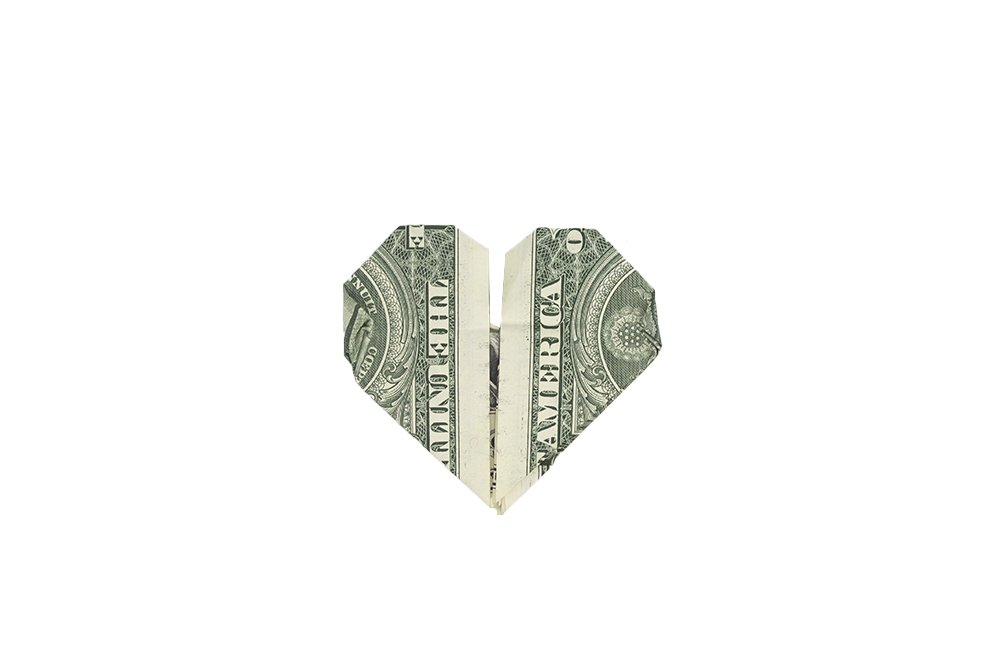 How to Fold a Dollar into a Heart (Advanced) - Step 012