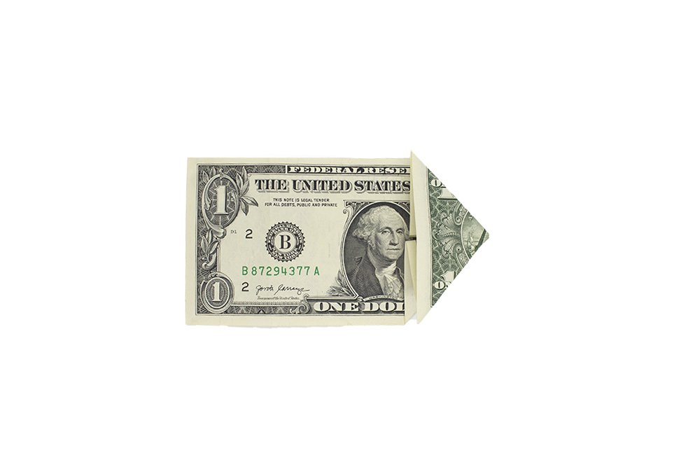 How to Fold a Dollar into a Heart (Advanced) - Step 04.2