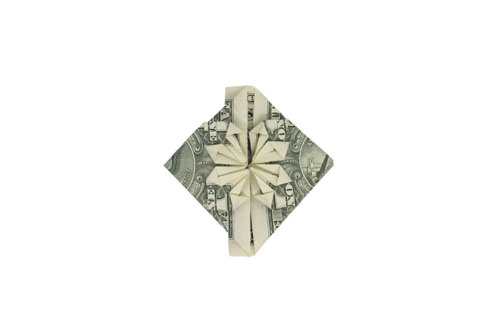How to Fold a Dollar into a Heart (Advanced) - Step 08.3