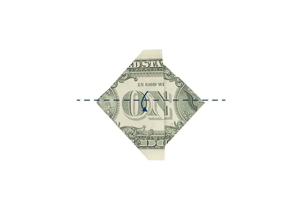 How to Fold a Dollar into a Heart (Advanced) - Step 09
