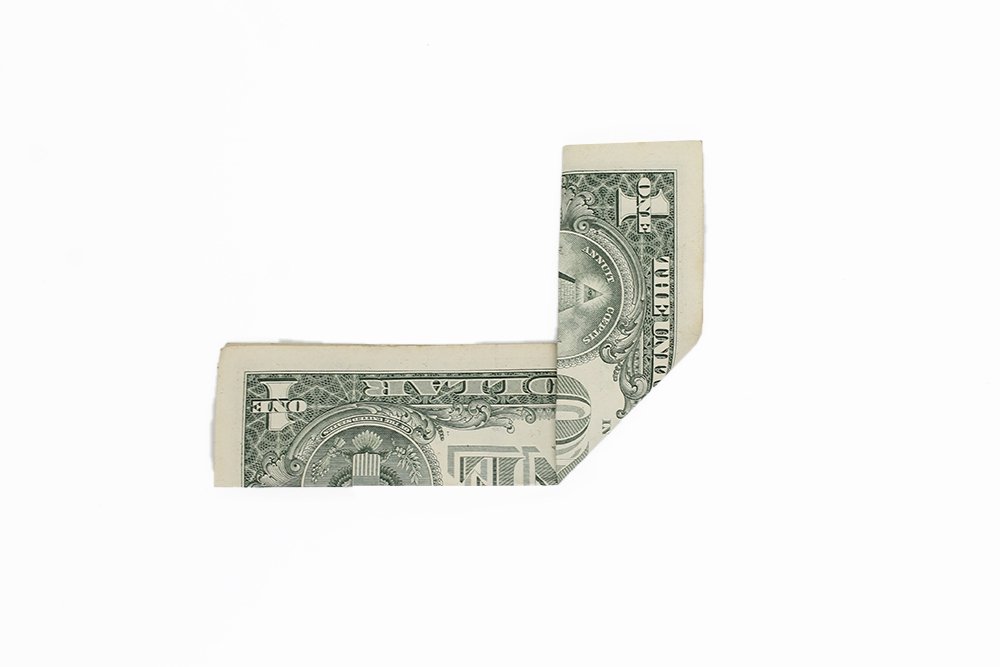 How to Fold a Dollar into a Heart - Step 05.1