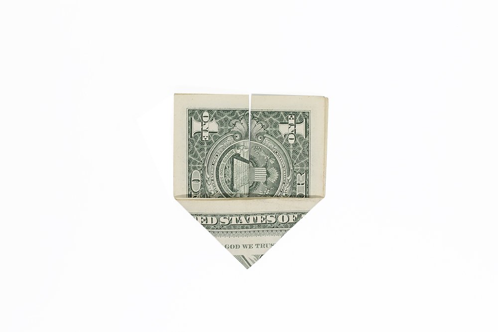 How to Fold a Dollar into a Heart - Step 06