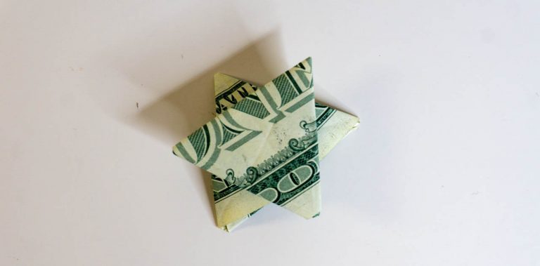 How to Fold a Dollar into a Star