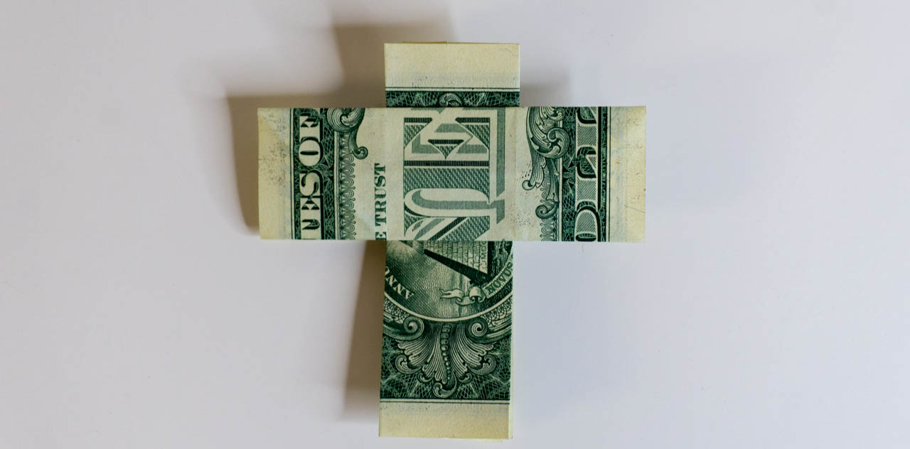 How to Make a Money Origami Cross - 18 Steps - Thumbnail