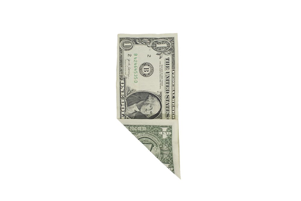 Cool Origami Crane Bookmark Walkthrough | Dollar Bill Instruction