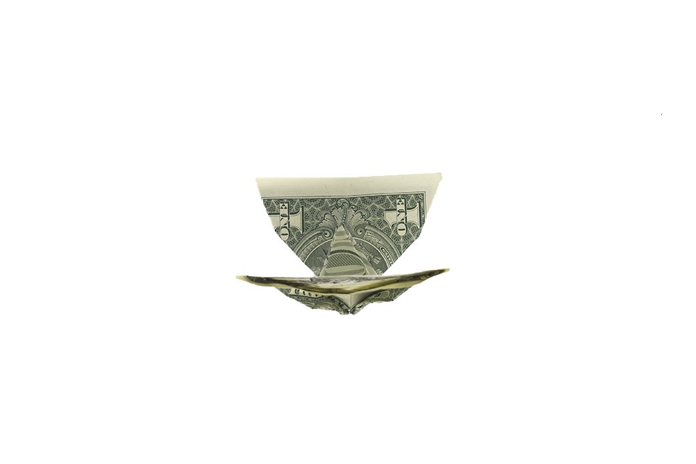 How to Make an Origami Pyramid - Step 017