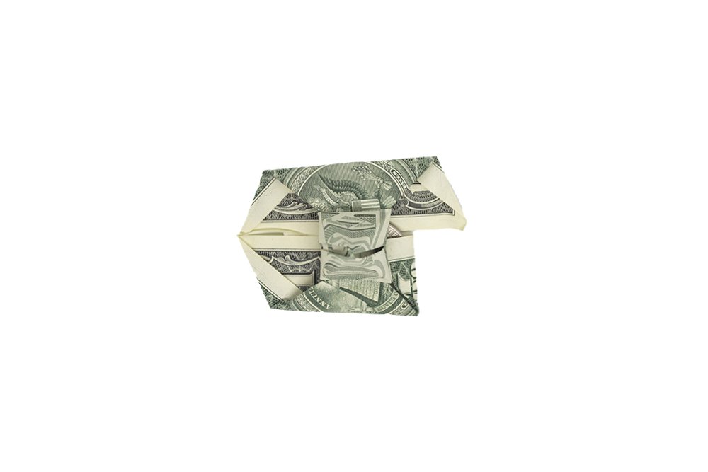 How to Make an Origami Pyramid - Step 025
