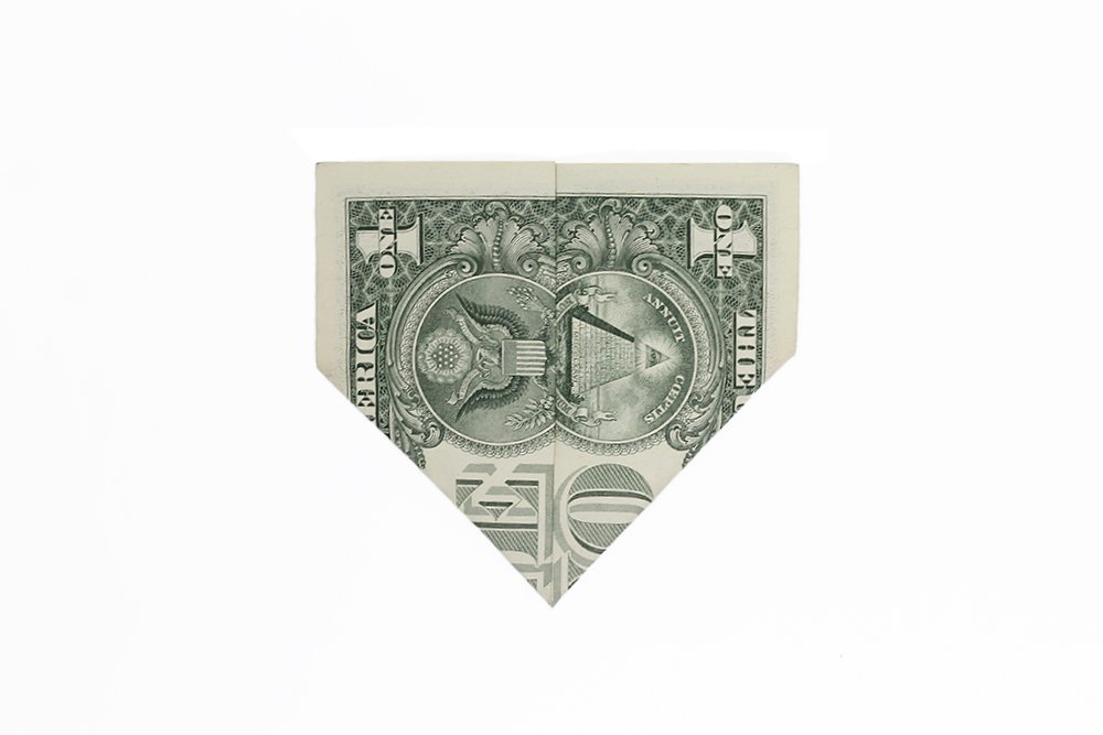 How to make an Origami Heart Dollar - Step 05.1