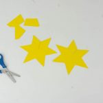 3D Paper Star With Printable Star Template - diy-magazine.com