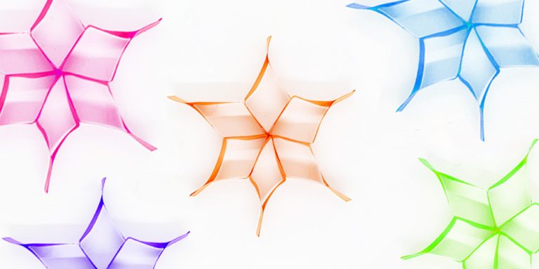 DIY 3D Paper Star Instructions | Guide on How to Make a Christmas Ornament
