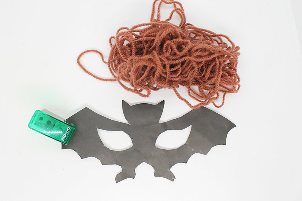 DIY Halloween Mask For Kids - Bat Mask - 07 of 07