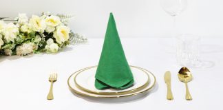 Create an Easy Tree Napkin Fold Thumbnail