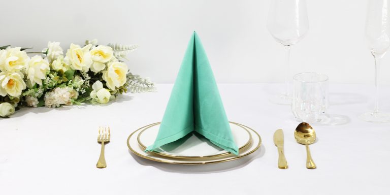 A Quick and Easy Napkin Folding Guide fit for Wedding Occasions