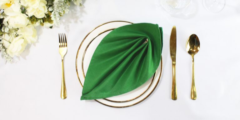 Discover How to Quicky and Easily Make a Leaf Napkin Fold