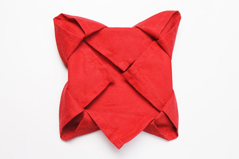 Napkin Folding Rose-15
