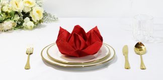 Napkin Folding Rose-Thumbnail