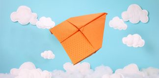 Origami glider - The Dove - 00