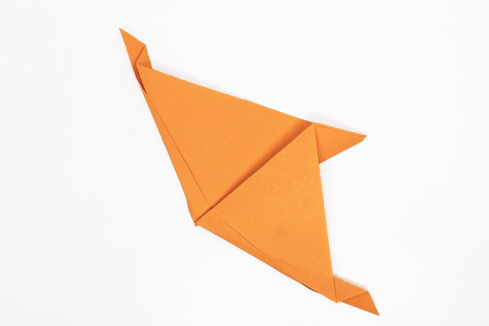 Sea glider paper airplane - 07