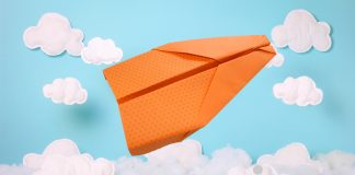 Simple paper airplane - Dollie - 00