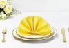 Standing Fan Napkin Fold - Thumbnail