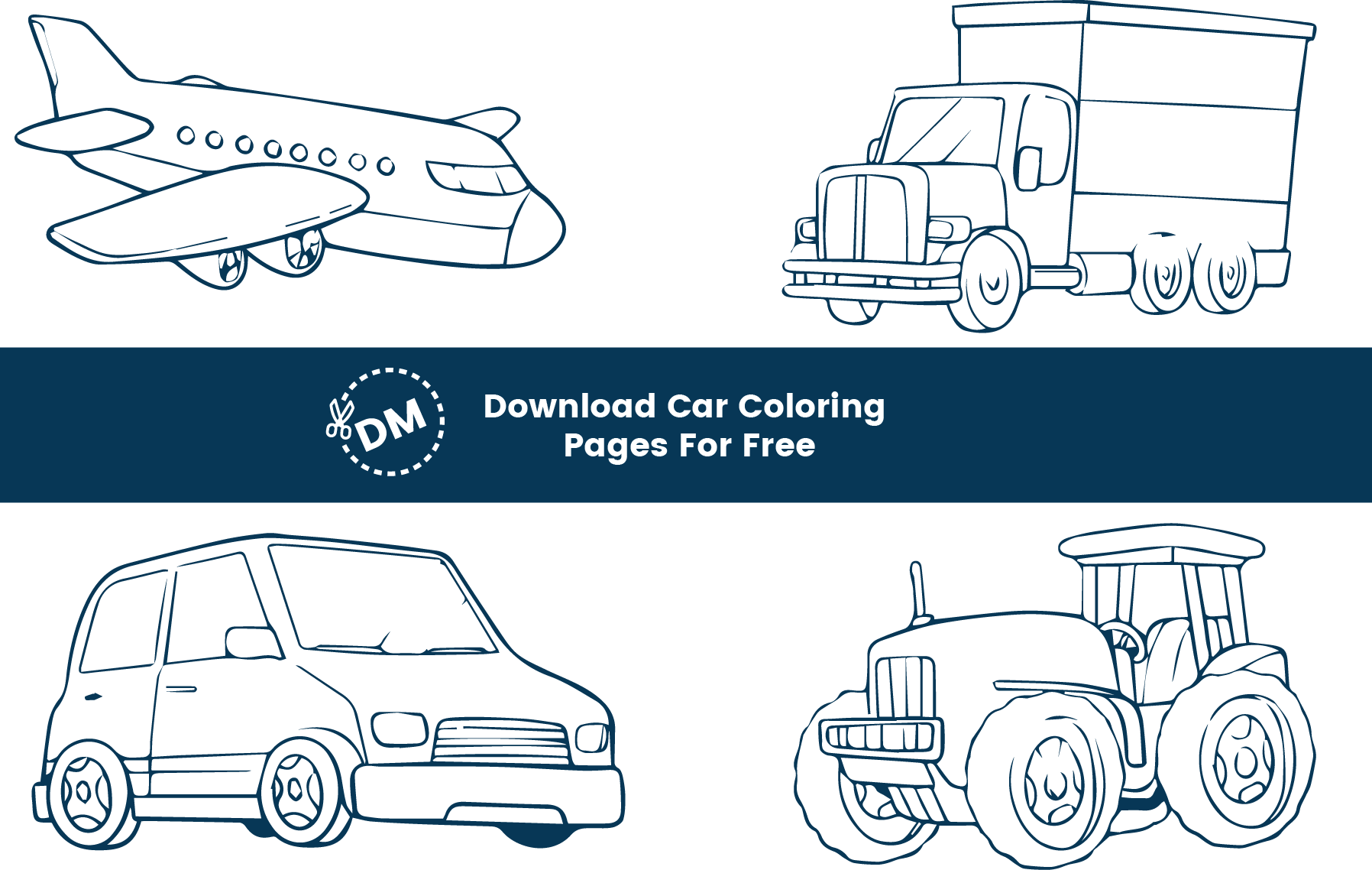 Free Printable Car Coloring Pages Download - diy-magazine.com