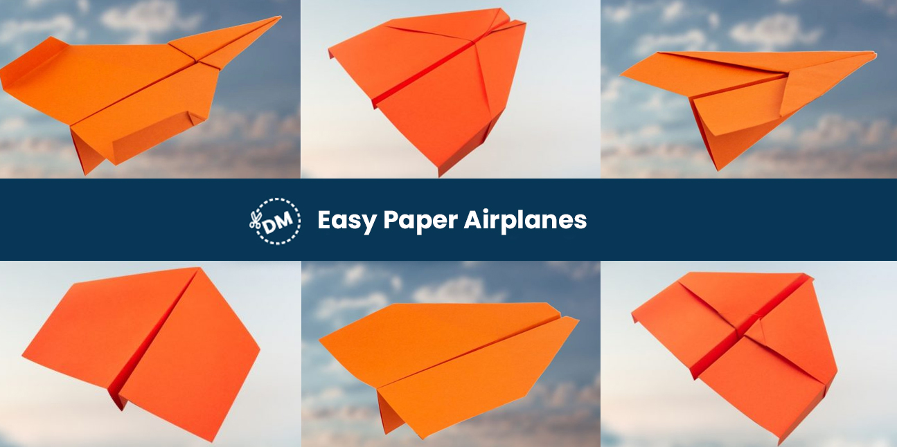 How To Make A Easy Paper Airplane Step By Step