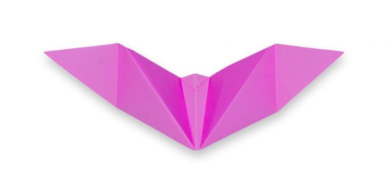 How to Easily Fold an Origami Bat | Step-by-Step Instruction