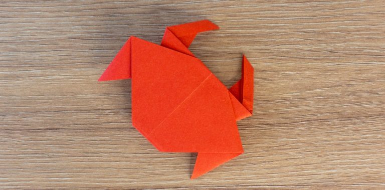Origami Crab Instructions – 14 steps