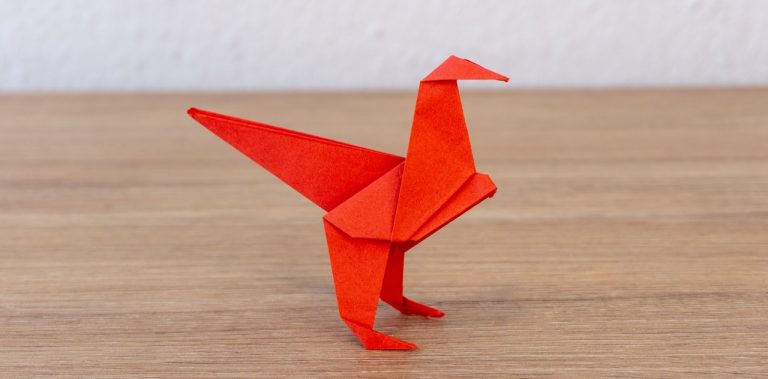 Explore How to Make an Origami Dinosaur