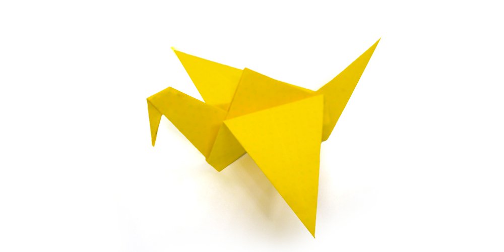 Cool Flapping Bird Origami StepbyStep Crane Instruction