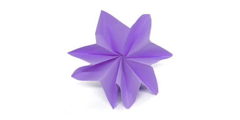 Make an Easy Origami Flower Fast