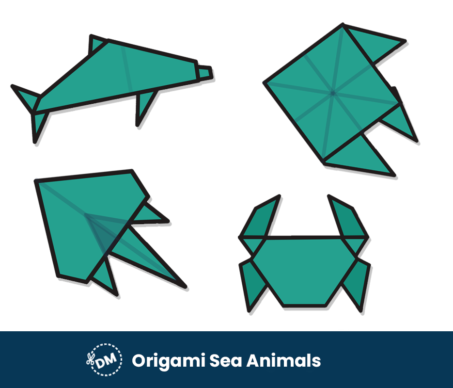 Top 187 + Origami sea animals easy - Lifewithvernonhoward.com