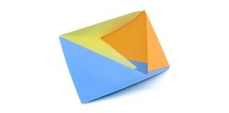 Origami Triangle Box - Thumbnail
