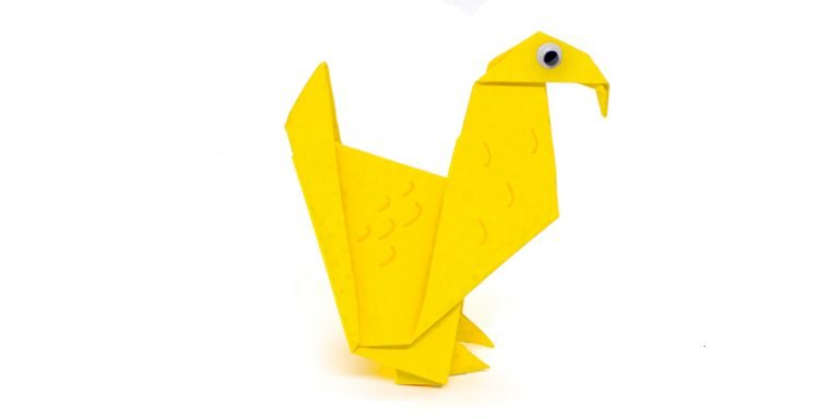 How to Easily Make an Origami Turkey | Step-by-Step Instruction