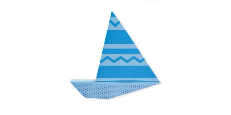 Quickest Way to Make an Origami Yacht | Paper Boat in 4 Easy Steps