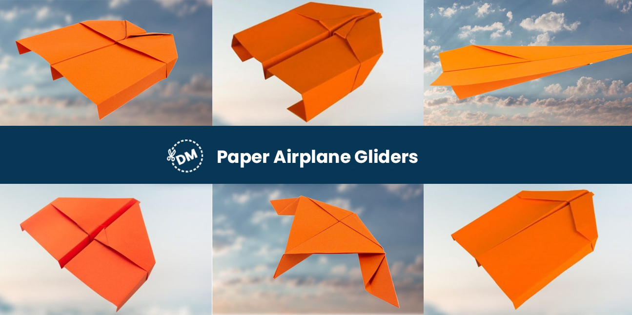 Paper Airplane Gliders Tutorials