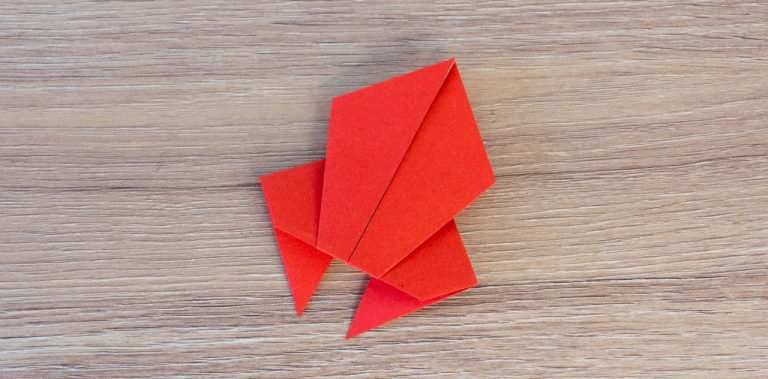 Step by Step Paper Crab Folding Instructions