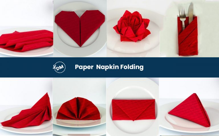Paper Napkin Folding Ideas and Designs diy magazine com