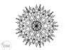Mandala Tribal Coloring Page for Adults :free-mandala-to-color-- thumbnail