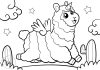 llamacorn coloring page unicorn - thumbnail ver 1