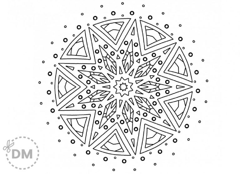 Mandala Art Printable for Free