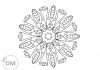 Easy Mandala Art Coloring For Adults mandala-for-kids- thumbnail