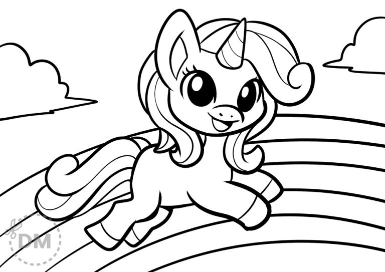 my littel pony coloring pages