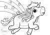 princess unicorn coloring page - thumbnail ver 1