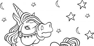 small-unicorn-coloring-page