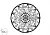 Free Tribal Mandala to Color and Print tribal-coloring-page- thumbnail