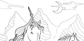 unicorn-and-horse-coloring-page-thumbnail