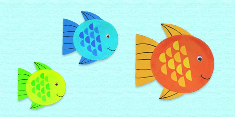 Paper Plate Fish To Make Easily at Home