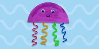 How to Make a Paper Plate Jellyfish - Featured Image